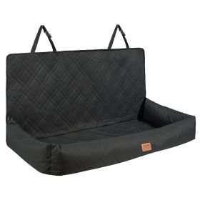 VEVOR Dog Booster Car Seat Pet Car Seat for Medium Large Dog up to 100 lbs Black